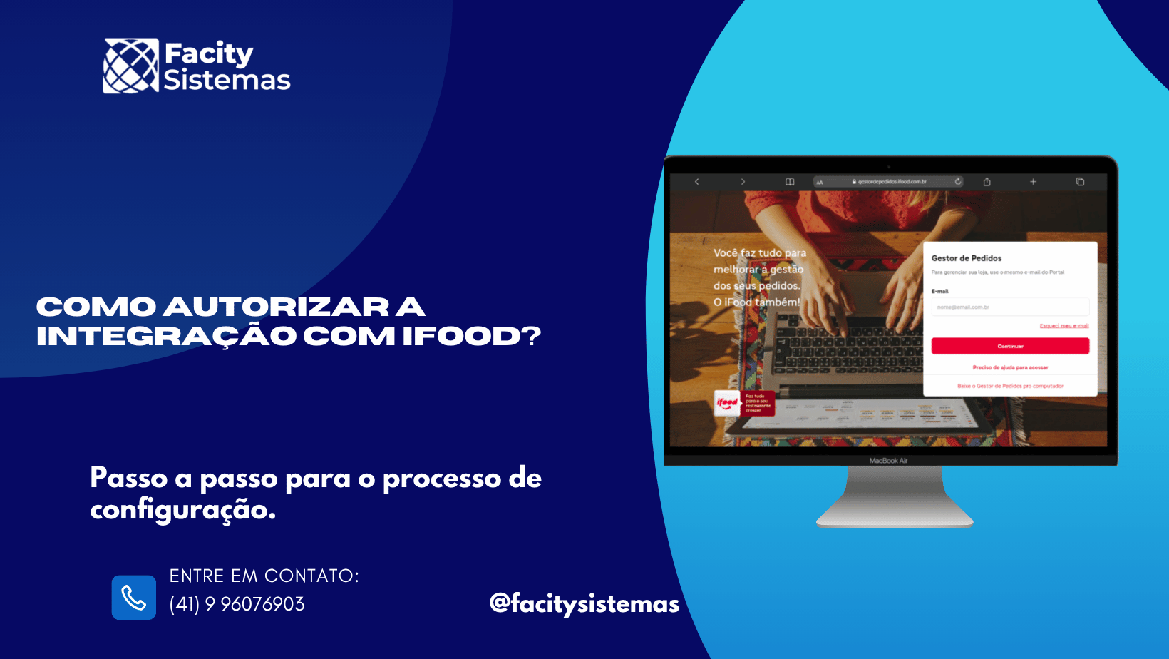 Como autorizar a integração com ifood?